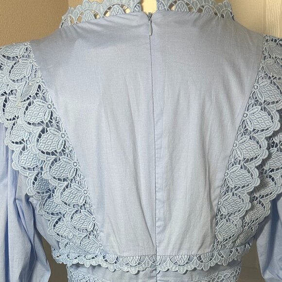 Karlie Size Large Sky Blue Dress NWT - Picture 16 of 16
